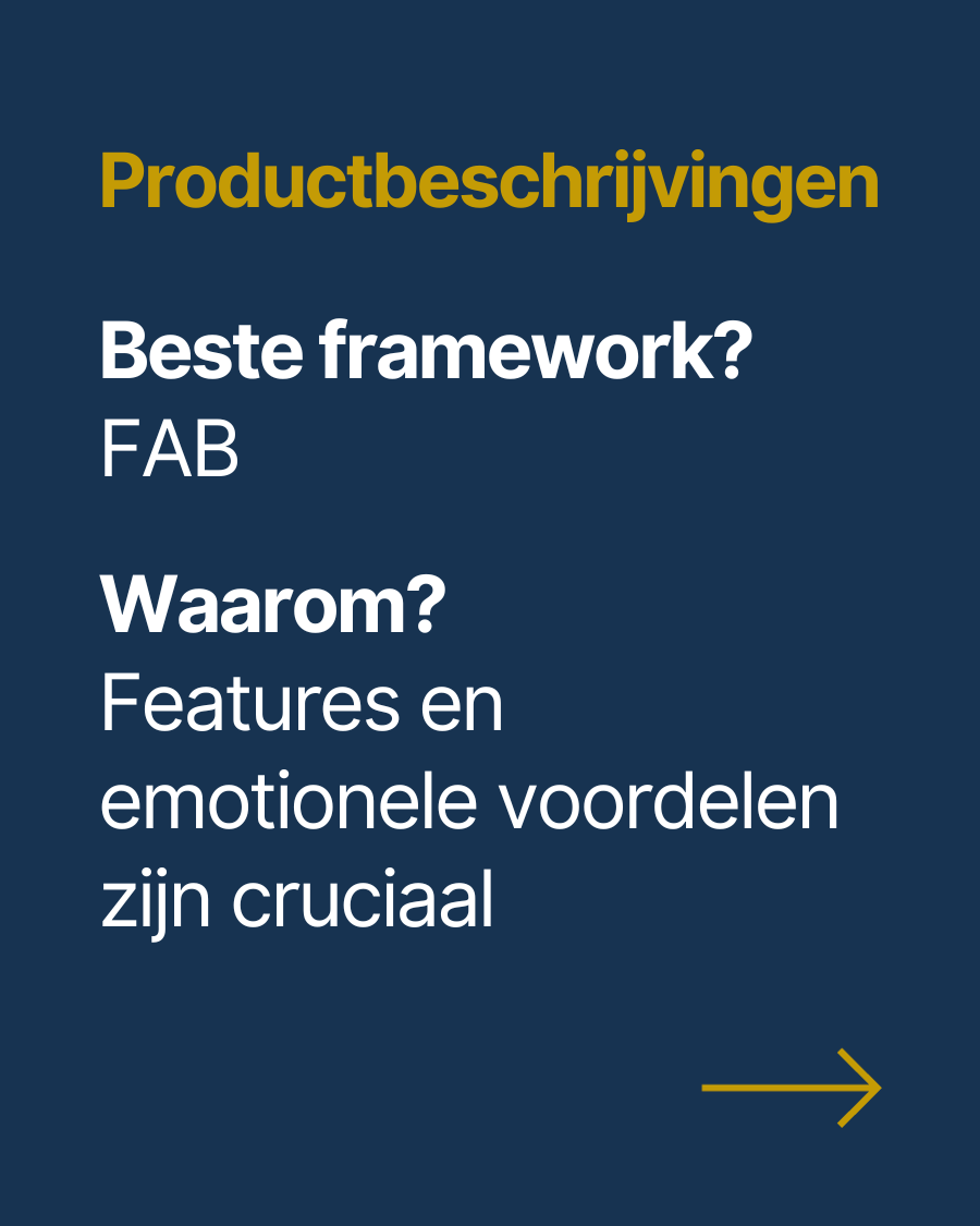 Productbeschrijvingen FAB